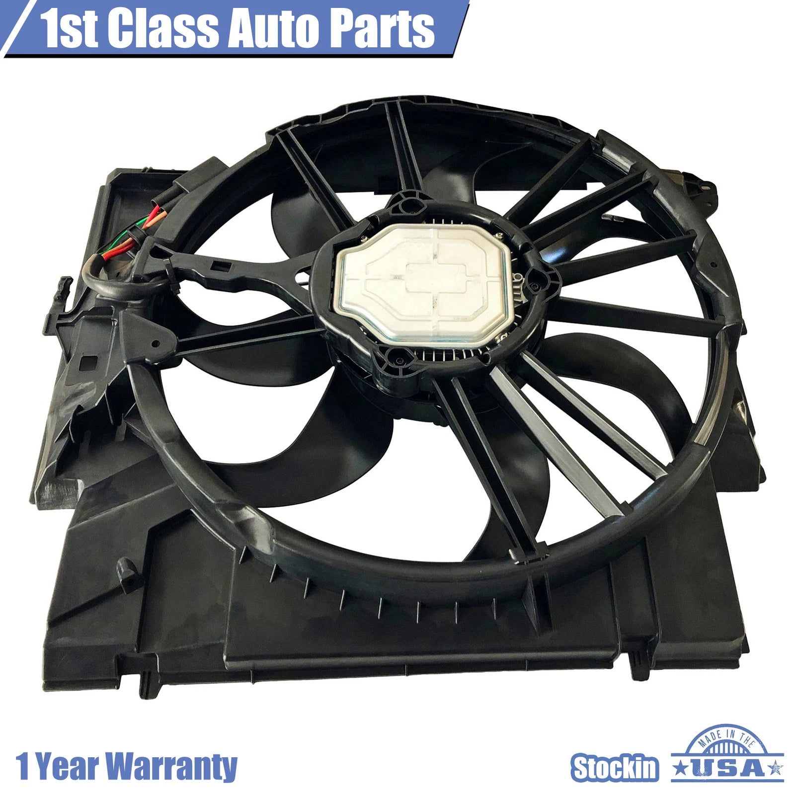 Radiator Cooling Fan Assembly for BMW E82 E84 E89 E90 (2007-2013)