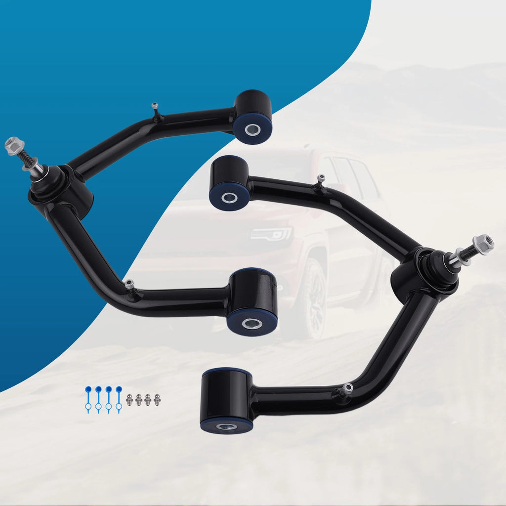 2-4" Lift Front Upper Control Arms for Chevrolet Silverado Sierra 1500 (1999–2006)