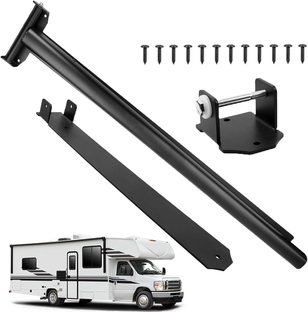 Antislip Safe-T-Rail Safety Handrail for Triple & Quad RV Steps 