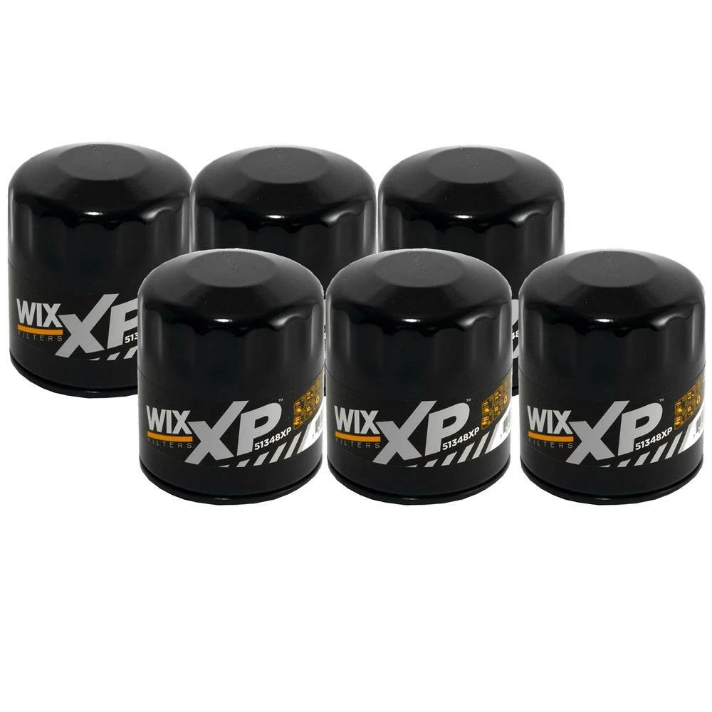 Set of 6 Engine Oil Filters for Chevy Chrysler Dodge Ford GMC Jaguar Jeep