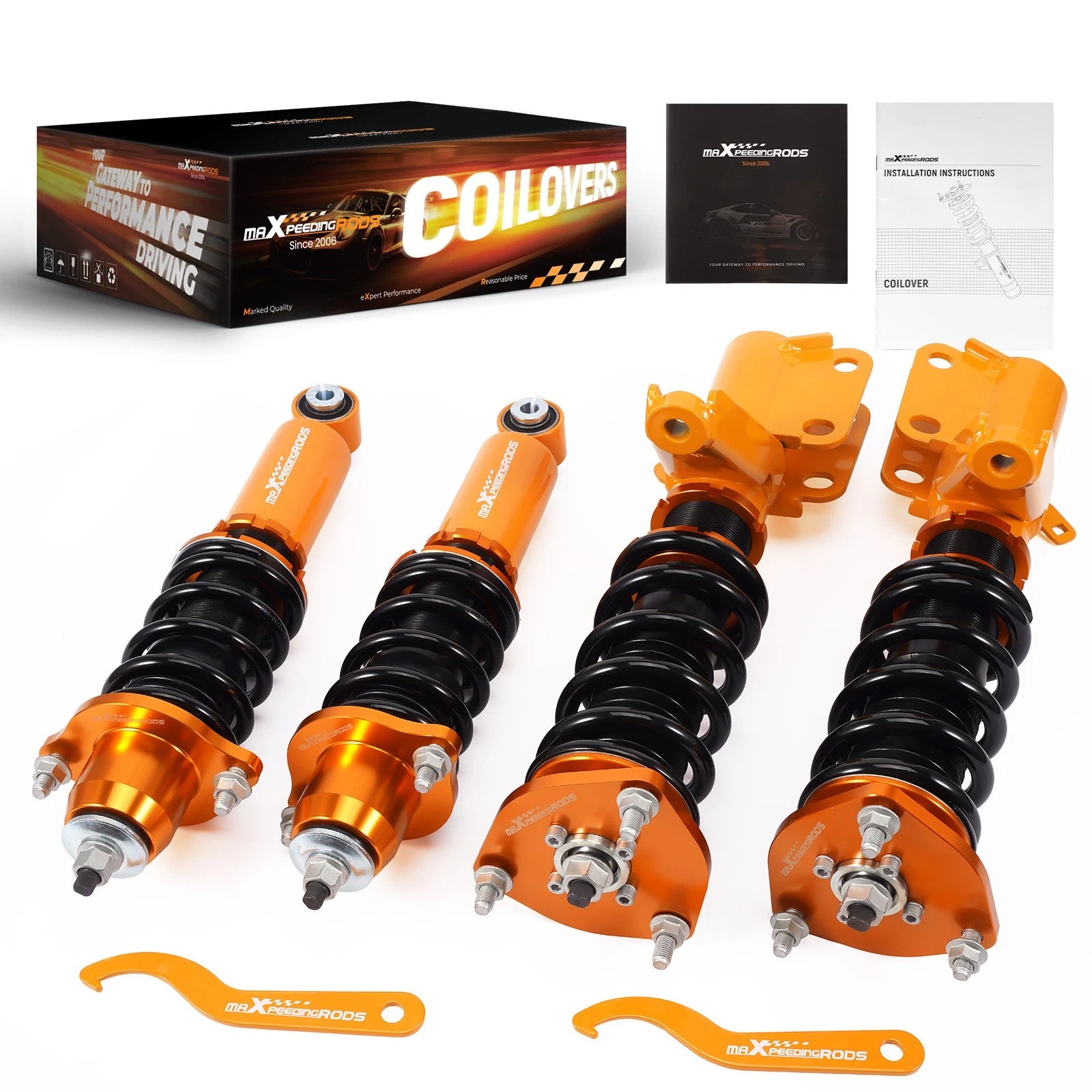 Street Coilovers For Honda Acura RSX 02-06 Coil Springs Struts Shock Absorbers