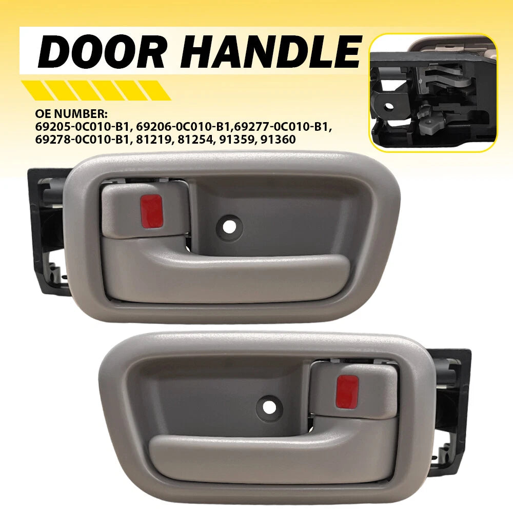 Interior Door Handle Set for Toyota Tundra (2000–2006) Beige