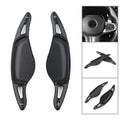 Black Steering Wheel Paddle Shifter Extensions for BMW 5 7 Series X3 X4 X5