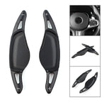 Black Steering Wheel Paddle Shifter Extensions for BMW 5 7 Series X3 X4 X5
