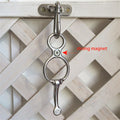 Stainless Steel Horse Tie Ring Rope Release Device for Equestrian Needs