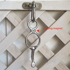Stainless Steel Horse Tie Ring Rope Release Device for Equestrian Needs