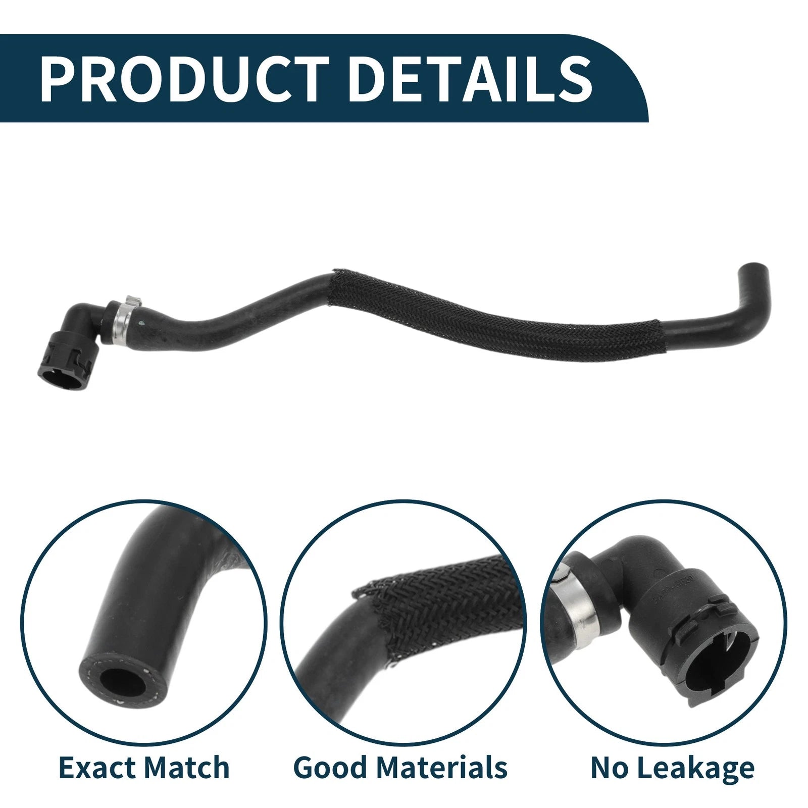 Radiator Hose for BMW X5 (2010–2014) No. 17128627119 Rubber