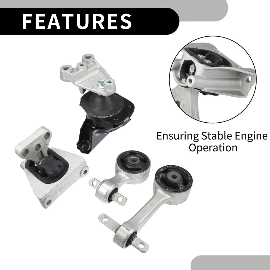 Engine Motor Mount Set for Honda Civic 1.8L (2006–2011)