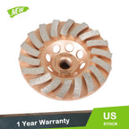 Turbo Grinding Wheels for Concrete and Masonry 4.5" Diameter 5/8"-11 Arbor