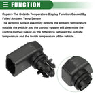 Outside Temperature Sensor for Cadillac Escalade (2002–2020) 25775833