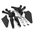 Front Rider Foot Rest Peg Bracket for Kawasaki Ninja ZX10R (2004–2005) Matte Black