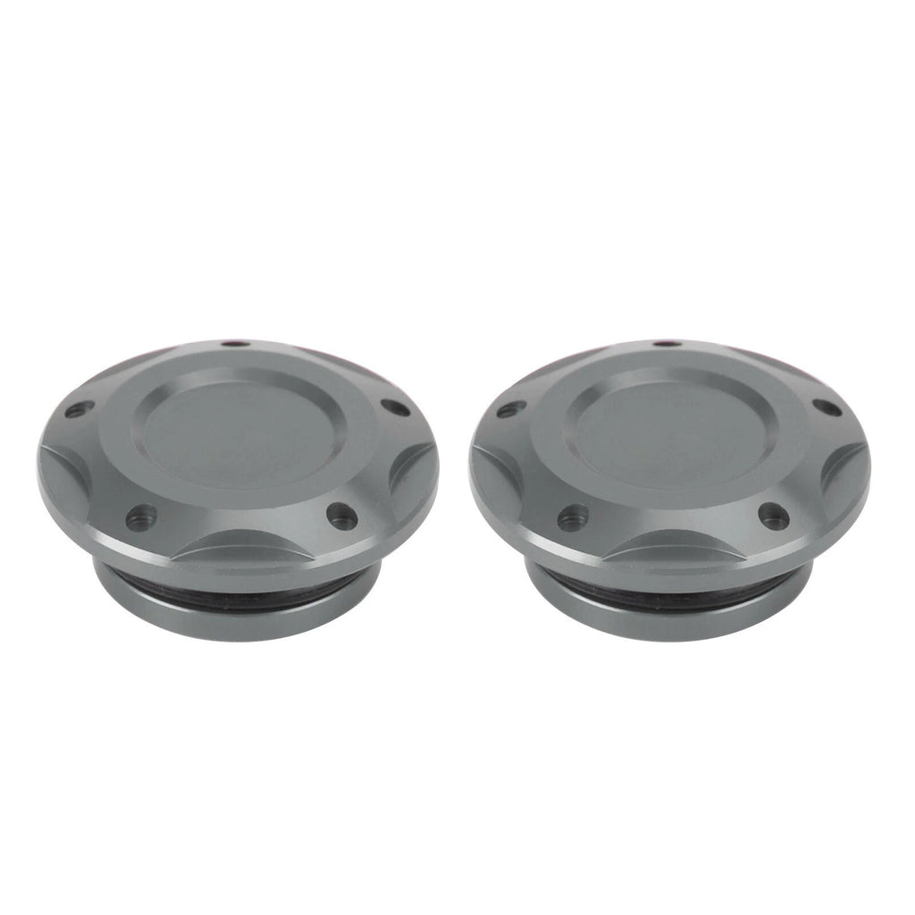 Aluminum Titan-color Frame Hole Caps Plug Cover for Yamaha YZF-R3 (2015–2023)