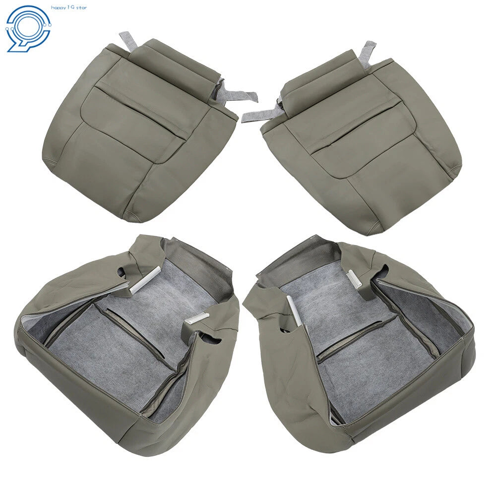 Leather Seat Covers for Toyota Sequoia (2000-2007) Gray