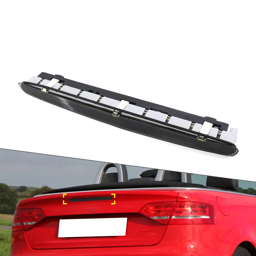Black High Mount Brake Light 8P3945097 for Audi A3 S3 (2004–2013)