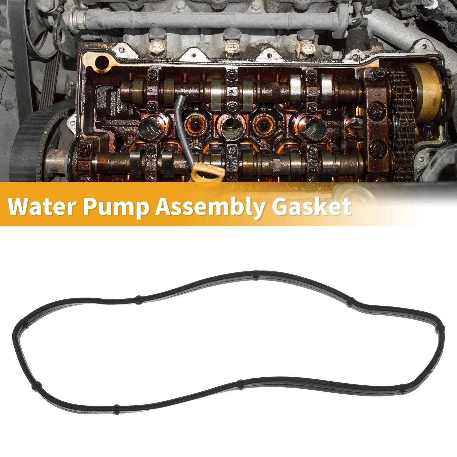 Water Pump Assembly Gasket for Porsche Cayenne (2008-2018) - 1 Pcs Engine
