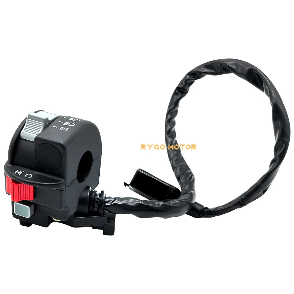 Left Handlebar Switch Start Stop Headlight for Kawasaki KFX450R KSF450 (2008–2014)