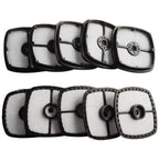 Set of 10 Air Filters for Echo SRM225 SRM265 GT2000 GT225 (Year Range)
