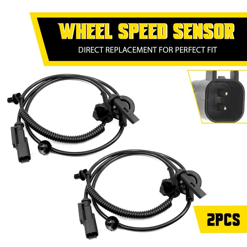 Pair ABS Wheel Speed Sensor for Buick Enclave GMC Acadia (2007–2017)