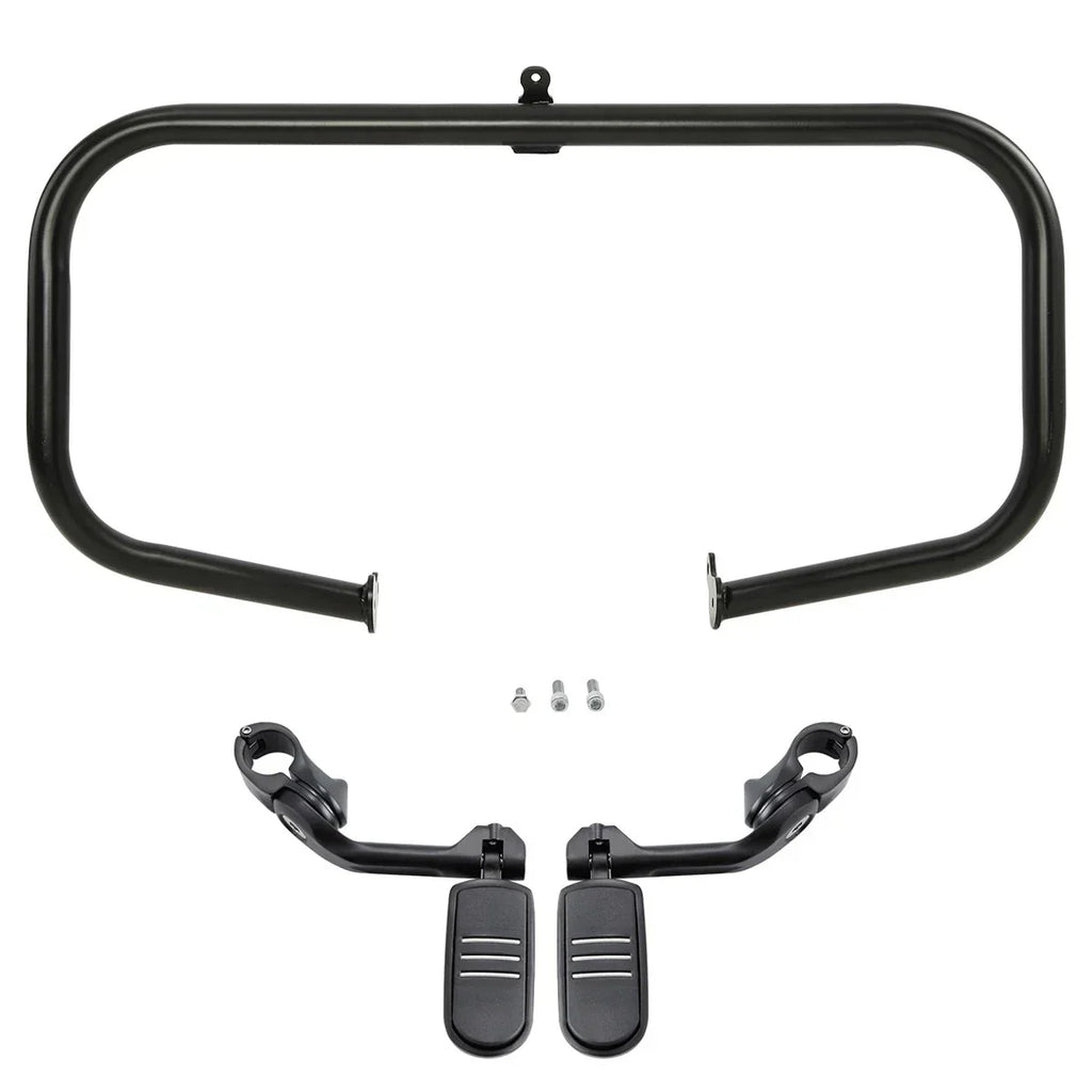 Engine Guard Crash Bar Footpegs for Harley Touring (2009 - 2024)