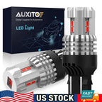 2X Red Super LED Stop Brake Signal Tail Light Bulbs