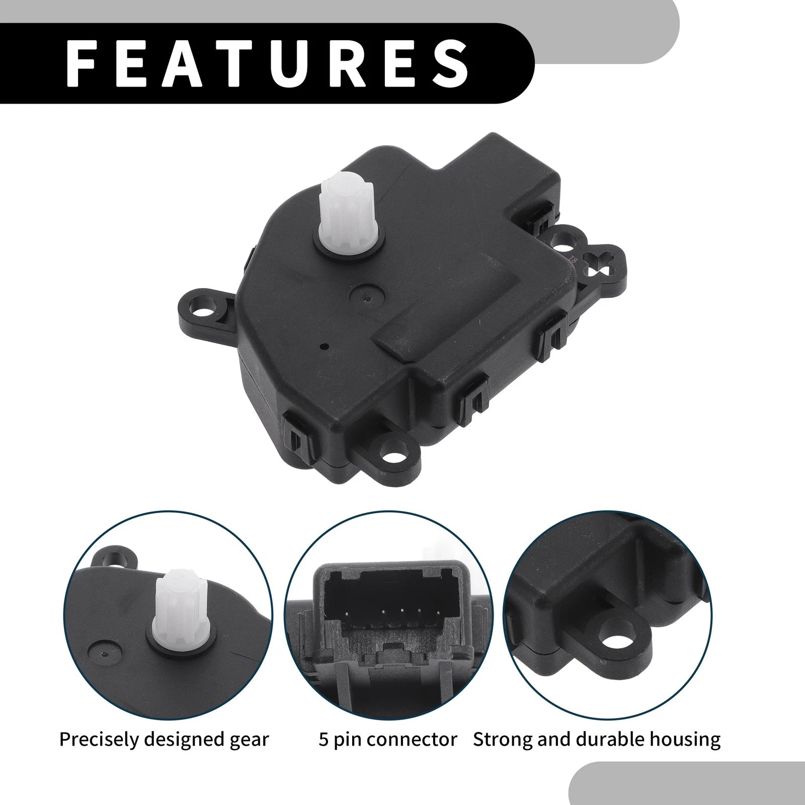 HVAC Heater Blend Door Actuator No.5F9Z19E616GA for Ford Five Hundred (2005–2007)