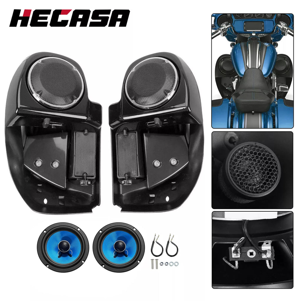 Lower Fairing with 6.5" Speaker Box Pod for Harley Touring (2014–2024)
