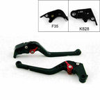 Long Brake Clutch Levers for Kawasaki ZX636R ZX6RR (2005–2006) Black T9