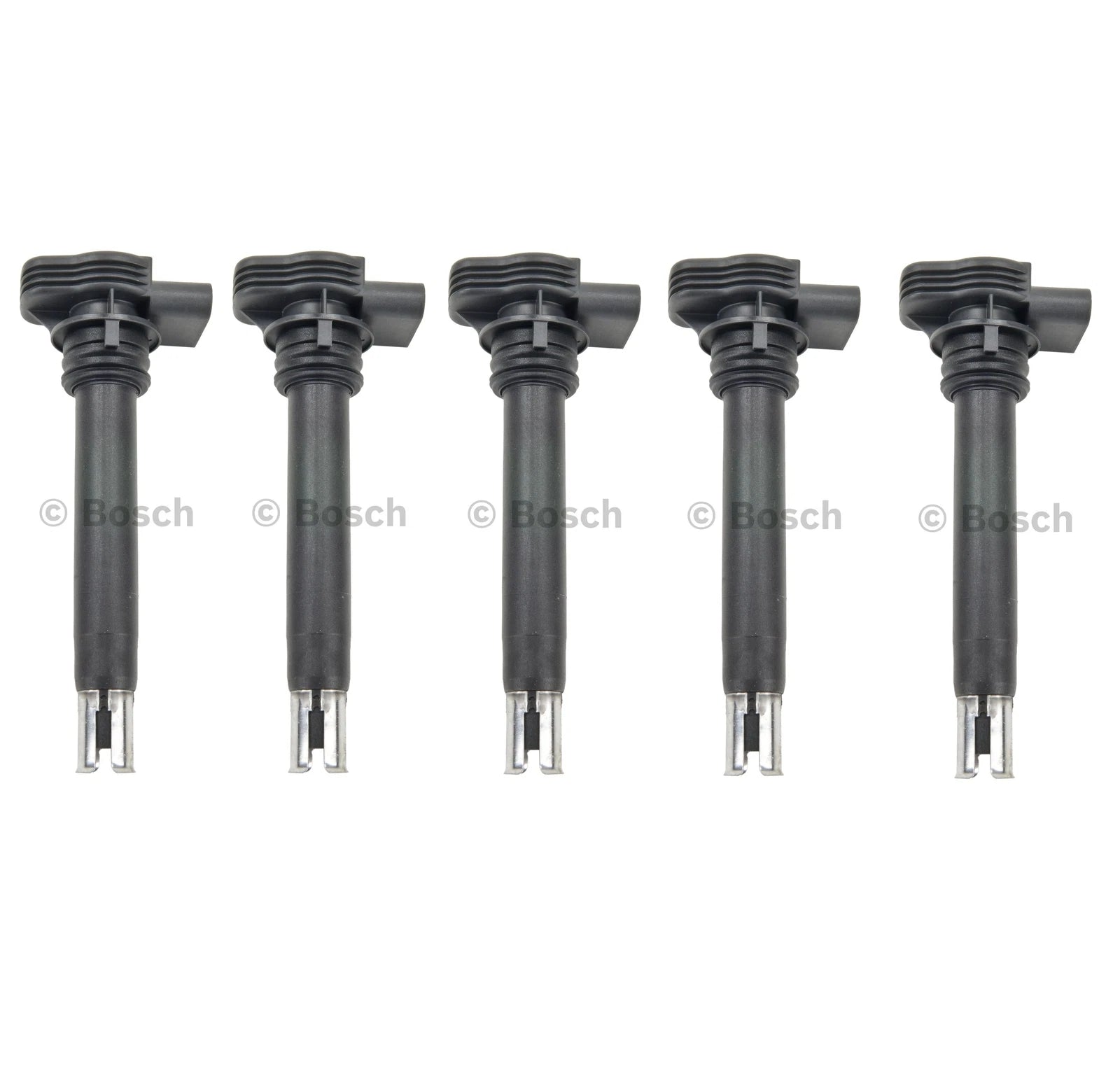 Set of 5 Bosch Direct Ignition Coils for Audi TT Quattro VW Beetle Jetta (2006–2014)
