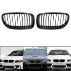 Pair Front Kidney Grille for BMW E90 E91 325i 328i 335i (2006–2013) Matte Black 782685665155
