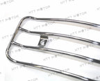 Solo Seat Luggage Rear Fender Rack for Harley Road King Touring (1998–2006) (Chrome)