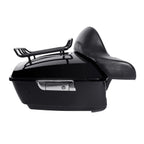 Trunk Backrest Pad Mount Rack for Harley Touring Glide (2009–2013)