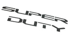 Matte Black Tailgate Letters Replacement for 2023–2025 Ford Super Duty