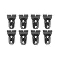 8pcs Black Door Hinge Covers for 2018+ Jeep Wrangler JL 2/4 Door Accessories
