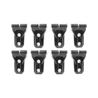 8pcs Black Door Hinge Covers for 2018+ Jeep Wrangler JL 2/4 Door Accessories
