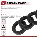 Set of 5 Rotary Shaft Oil Seals 32x52x10mm Nitrile Rubber 672668828618