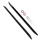 2X ABS Side Skirt Extensions for BMW G20 3 Series M-Sport (2019–2023) Gloss Black