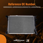 Direct Fit Radiator for Mercedes-Benz SLK350 V6 3.5L (2012–2016)