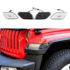 2X Front Fender Side Marker Lights Amber LED for Jeep Wrangler JL (2018–2022)