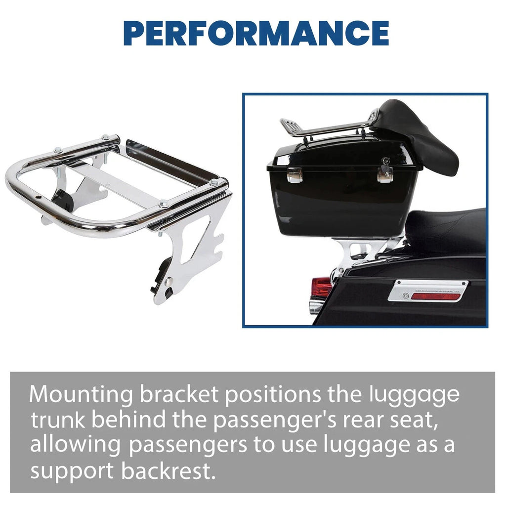 Detachable Luggage Rack for Harley Road Glide (1997–2008)