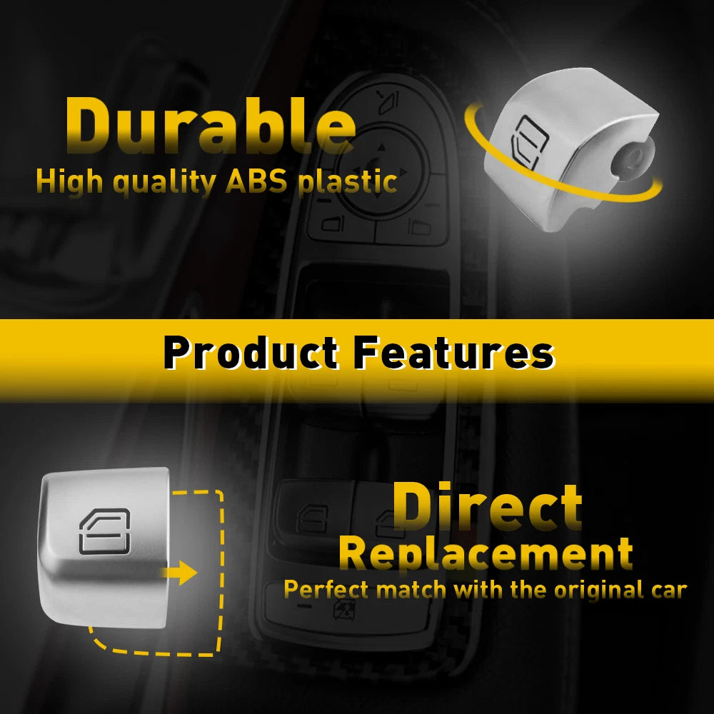 Window Switch Repair Caps for Mercedes C-Class C300 C350 C63 GLC300 (2015–2020)