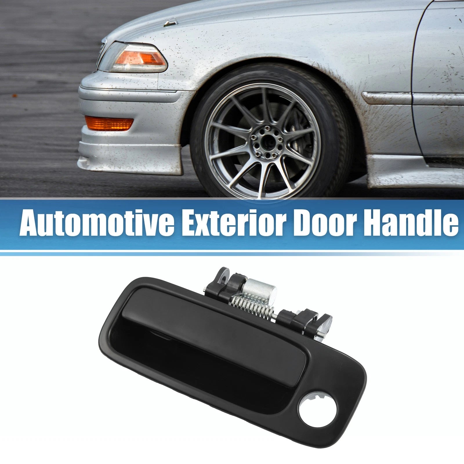 Front Left Driver Side Door Handle for Toyota Camry (1997–2001) Black