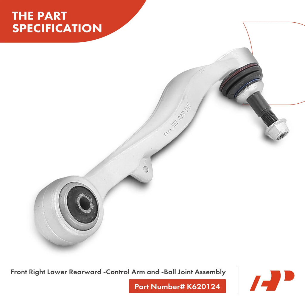 10x Front Lower Control Arm Sway Bar for BMW E60 (2004–2006)