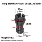 Electric Grinding Chuck Nut for Ruiqi Machines (Fits )