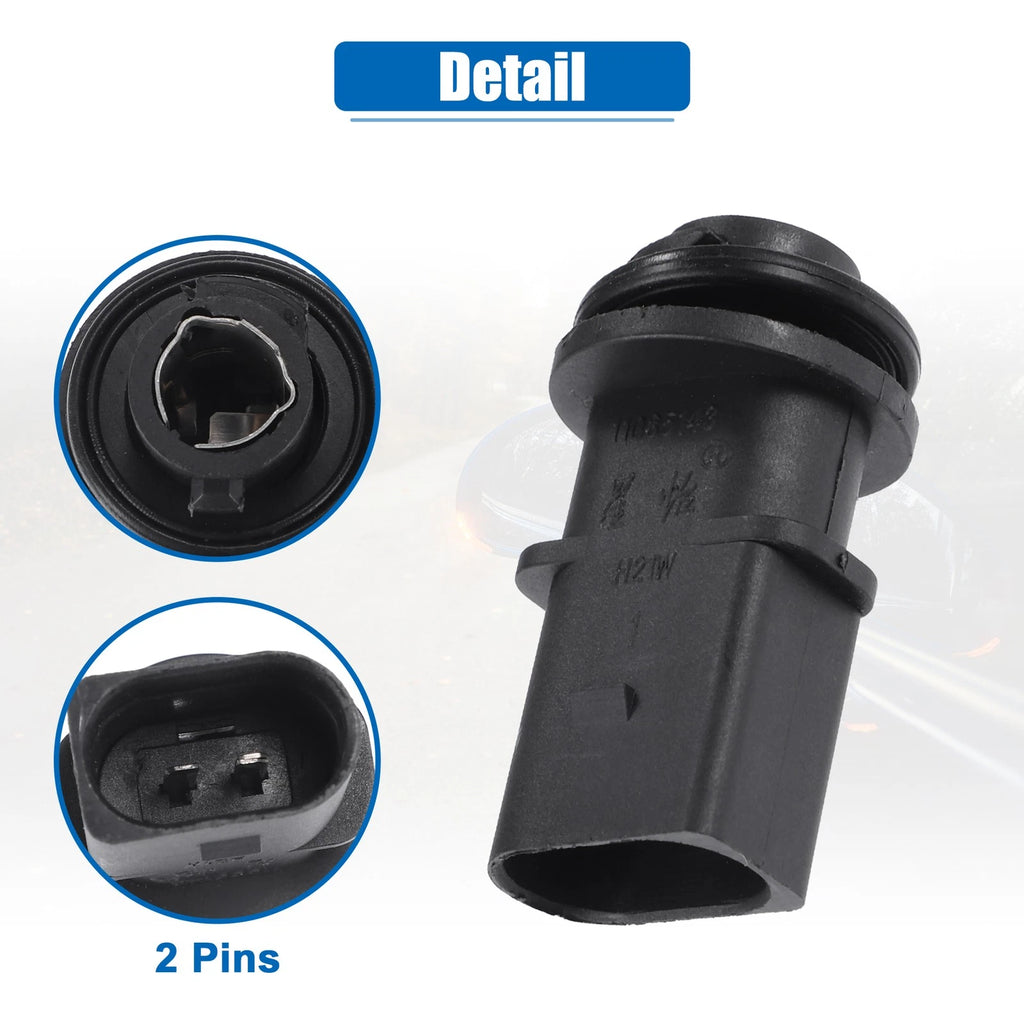 2X Turn Signal Light Socket No.5C5953053 for VW Passat CC Beetle Audi S5 (2009–2017)