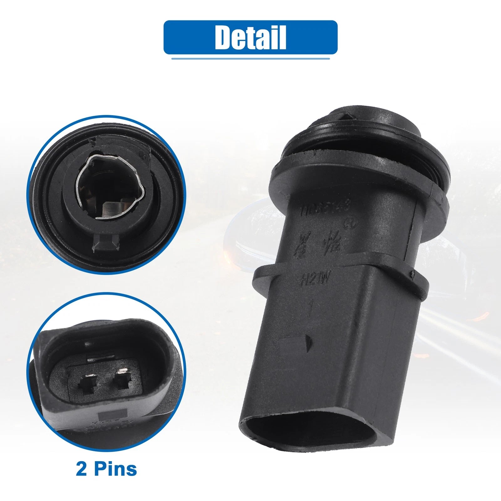 2X Turn Signal Light Socket No.5C5953053 for VW Passat CC Beetle Audi S5 (2009–2017)