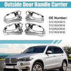 Set of 2 Outside Door Handle Carriers for BMW E53 X5 (2000–2006)