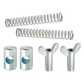 2X Rear Brake Adjuster Hardware Kit Nut & Spring for Honda ATC125 ATC200 ATC250