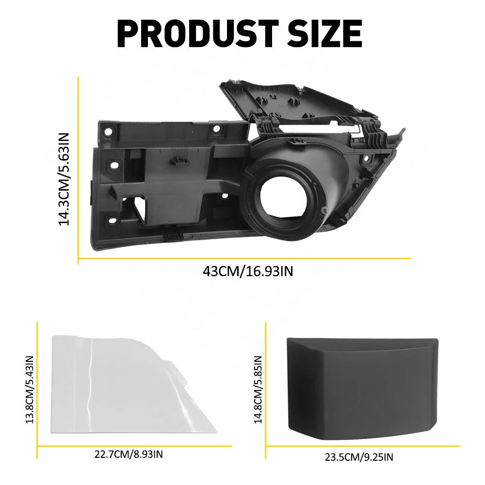 Upper & Lower Gas Cover with Fuel Filler Door for Ford Transit 150 (2015–2023)
