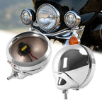 Set of 2 LED Fog Lights for Harley (Chrome)