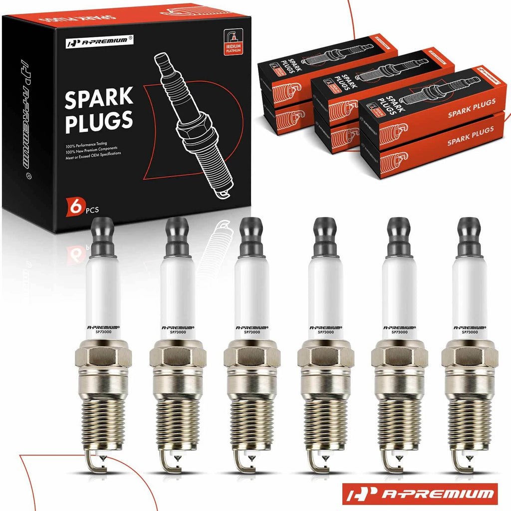 Iridium & Platinum Spark Plugs for Chevrolet Malibu 2006–2010 (6-Pack)
